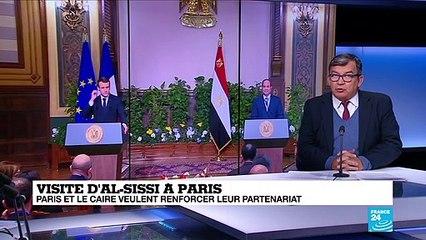 Visite d'al-Sissi à Paris : Paris et Le Caire veulent renforcer leur partenariat