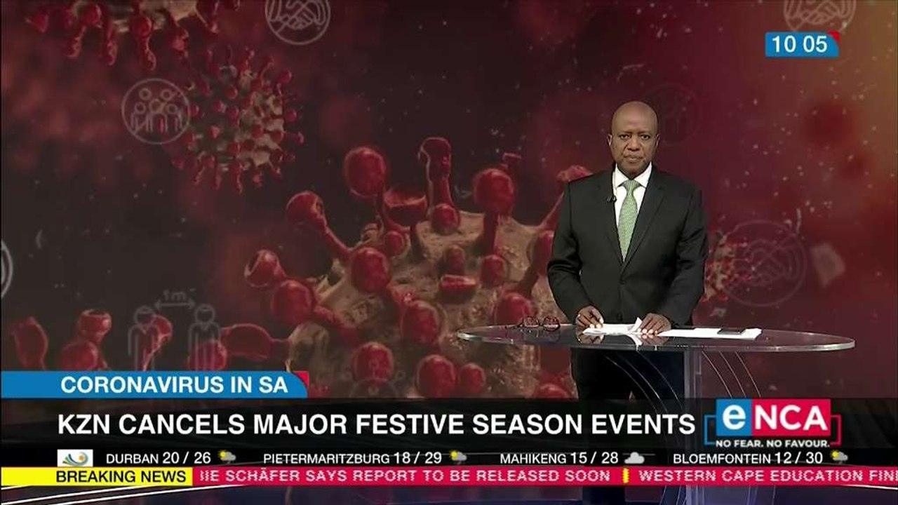 KZN cancels major festive season events