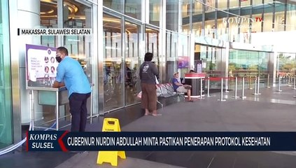 Gubernur Nurdin Abdullah Minta Pastikan Penerapan Protkol Kesehatan