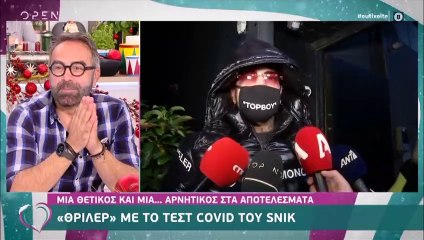 Mad Awards 2020: «Θρίλερ» με τα covid test του SNIK - Μία θετικός, μία αρνητικός