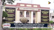 #PTVBalitaNgayon | Hugot nga health protocols batok COVID-19 sa Davao City, laumang magpadayon sunod tuig