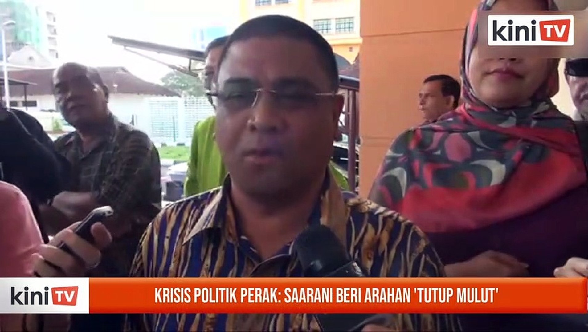 Krisis Politik Perak Saarani Beri Arahan Tutup Mulut Video Dailymotion