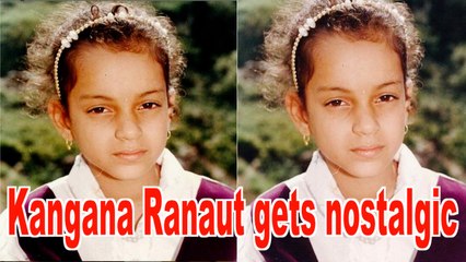 Kangana Ranaut shares throwback picture from childhood