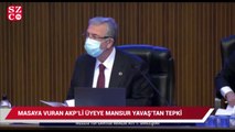 Masaya vurup sesini yükselten AKP'li üyeye Mansur Yavaş'tan tepki