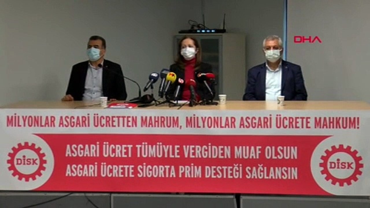 DİSK asgari ücret talebini açıkladı: 3 bin 800 TL!