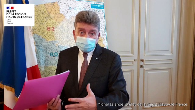 Ouverture par Michel Lalande, préfet des Hauts-de-France, du Salon de la mobilité et des parcours professionnels dans la fonction publique