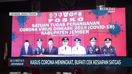 Kasus Baru Covid-19 Meningkat, Bupati Cek Kesiapan Satgas