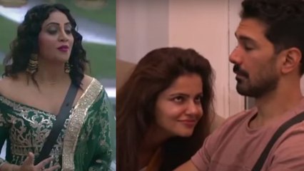 Descargar video: Bigg Boss 14:  Abhinav Shukla और Rubina Dilaik  के बीच आई Arshi Khan | FilmiBeat