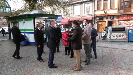 Engelli şarj istasyonu hizmete girdi