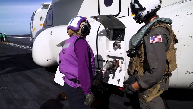U.S Navy 1st • CMV-22B Osprey • First Landing, Take-off, Refueling on Aircraft Carrier • 03 Dec 2020
