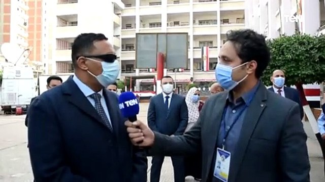 لقاء خاص مع محافظ الدقهلية عقب تفقده عدد من مقار اللجان الانتخابية في جولة الإعادة