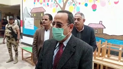 محافظ شمال سيناء يتفقد لجان الانتخابات