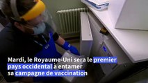 Royaume-uni: le vaccin contre le coronavirus de Pfizer BioNTech arrive à Londres