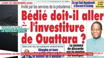 Le Titrologue du 07 Décembre 2020: Bédié doit-il aller à l’investiture de Ouattara ?
