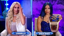 Sasha Banks desafía a Carmella a un enfrentamiento en WWE TLC | SmackDown Español Latino ᴴᴰ