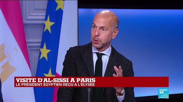 REPLAY - Visite d'Abdel Fattah al-Sissi à Paris : conférence de presse des présidents français et égyptien
