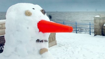 Winter wonderland: Hartlepool in the snow