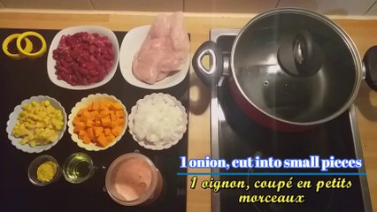 طريقة تحضير حساء الدجاج بالفاصوليا والخضروات صحي ولذيذ | How to prepare chicken soup with beans and vegetables is healthy and delicious