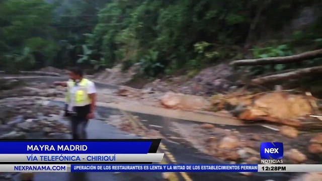 Colapsa y cierran la vía de Volcán a Renacimiento - Nex Noticias