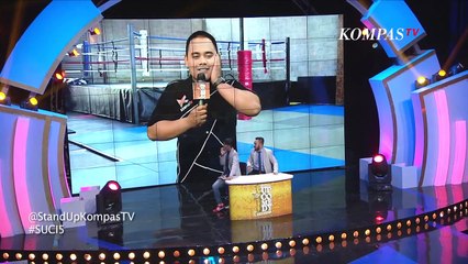SKETSA KOMEDI: Wira dan Dicky Difie Jadi Pembawa Berita, Tomy Babap Jadi Reporter - REUNI SUCI 5