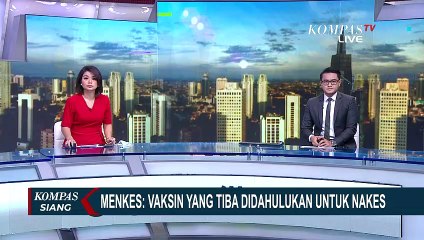 Menkes: Vaksin Corona yang Tiba Didahulukan untuk Tenaga Kesehatan