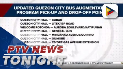 QC LGU deploys more buses that offer free rides to commuters