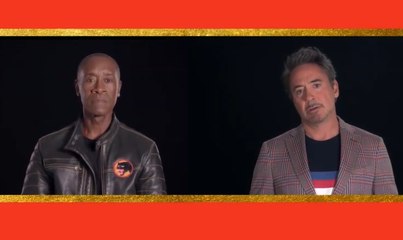 Robert Downey Jr and DonCheadle's tribute to Chadwick Boseman Black Panther