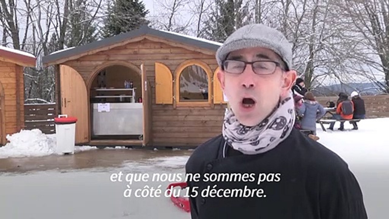 Dans les Vosges, skieurs de fond et amateurs de luge à l'assaut des pistes