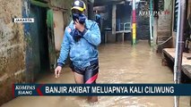 Banjir 60 Cm Rendam Rumah Warga Kebon Pala di Jakarta Timur