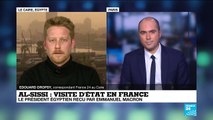 Visite d'al-Sissi à Paris : E. Macron évoque les droits de l'Homme devant son homologue égyptien