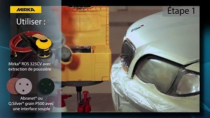 Rénovation de Phares Voiture avec Mirka Polarshine