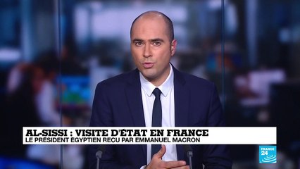 Visite d'al-Sissi à Paris : En Egypte, "la répression atteint des niveaux inédits"