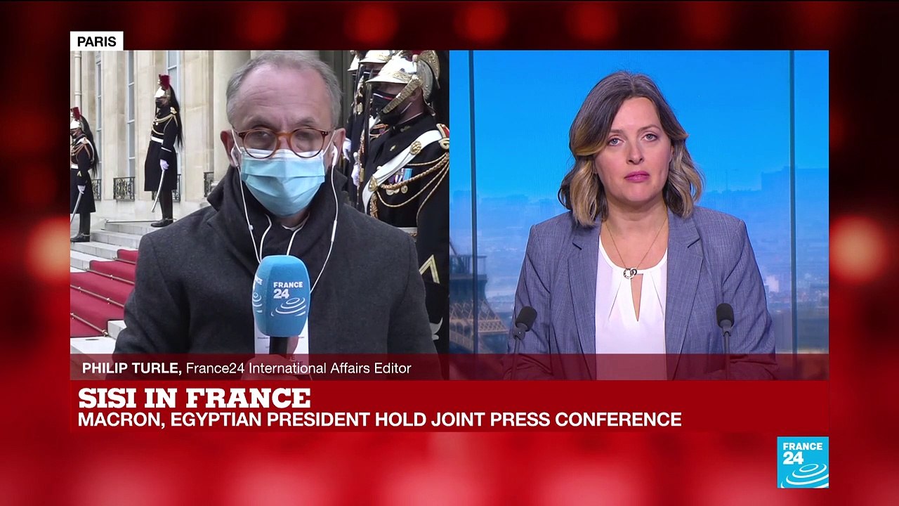 Sissi in France: Macron, Egyptian President hold joint press conference