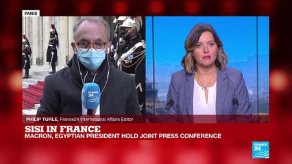 Sissi in France: Macron, Egyptian President hold joint press conference