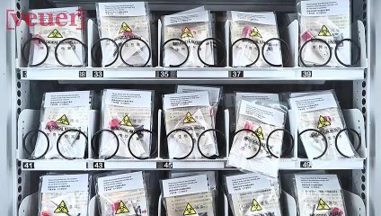 Hong Kong Dispatches Free Covid Testing Vending Machines Amid Surge
