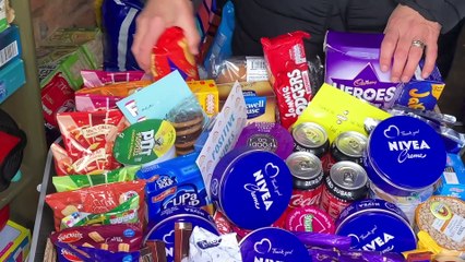 Sending care packages to health and social care workers