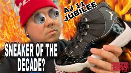 Air Jordan 11 Jubilee black silver Sneaker HONEST Review