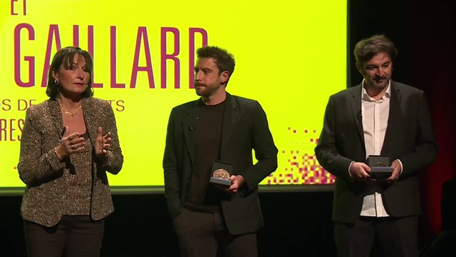 Sylvain Louvet et Ludovic Gaillard, lauréats 2020 du Prix Albert Londres de l'audiovisuel