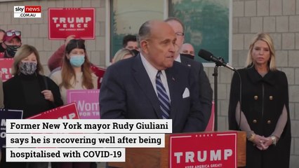 Rudy Giuliani treated in hospital for &apos;China virus.&apos; Timeline released after furious Dems rant.