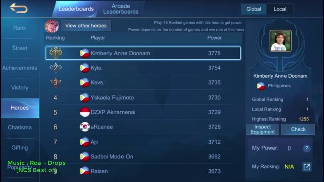 Top 1 Global Lancelot - Kimberly Anne Doonam Gameplay - Mobile Legends Bang Bang (MLBB) Season 18