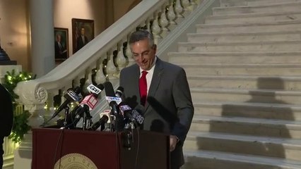 Georgia Secretary of State holds election press conference