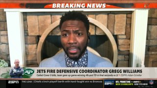 First Take - Ryan Clark joins Stephen A. Smith react to New York Jets fire Gregg Williams as loss to Las Vegas Raiders