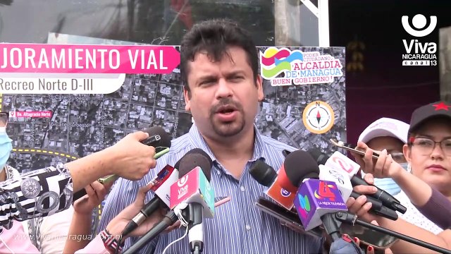 Alcaldía de Managua rehabilita calles afectadas por huracanes Eta e Iota