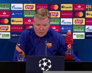 Groupe G - Koeman : "Un pas en arrière pour Dembélé"