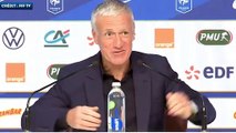 Didier Deschamps réagit au tirage au sort des éliminatoires de la Coupe du monde 2022