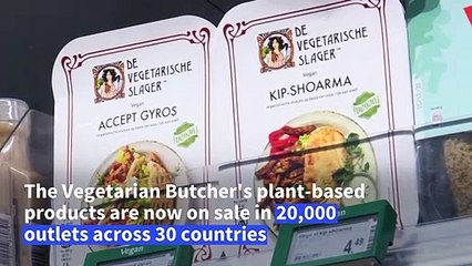 Dutch 'vegetarian butcher' carves new niche for Unilever