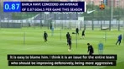 It's easier to blame Messi for Barca woes - Koeman