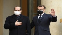 Macron rejects calls to get tough with Egypt’s el-Sisi on rights