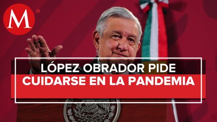 AMLO pide "correr la voz" para extremar cuidados en diciembre ante covid-19