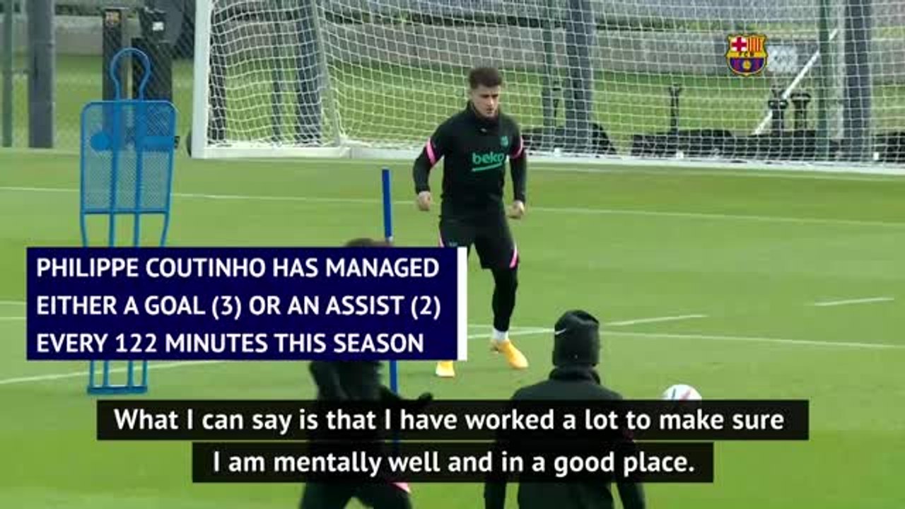 Coutinho admits Barca form has not met expectations